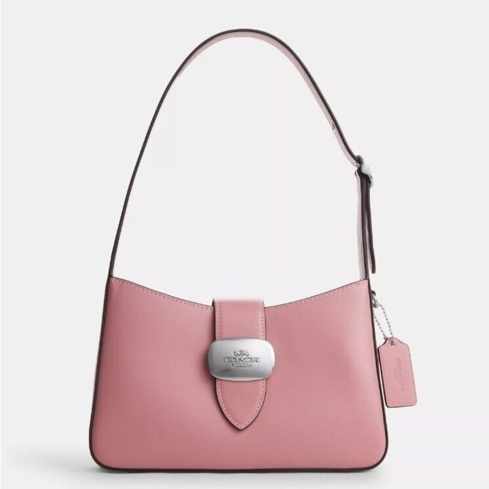 NWT Coach Eliza Shoulder Bag. Sold out color! True Pink. Never used